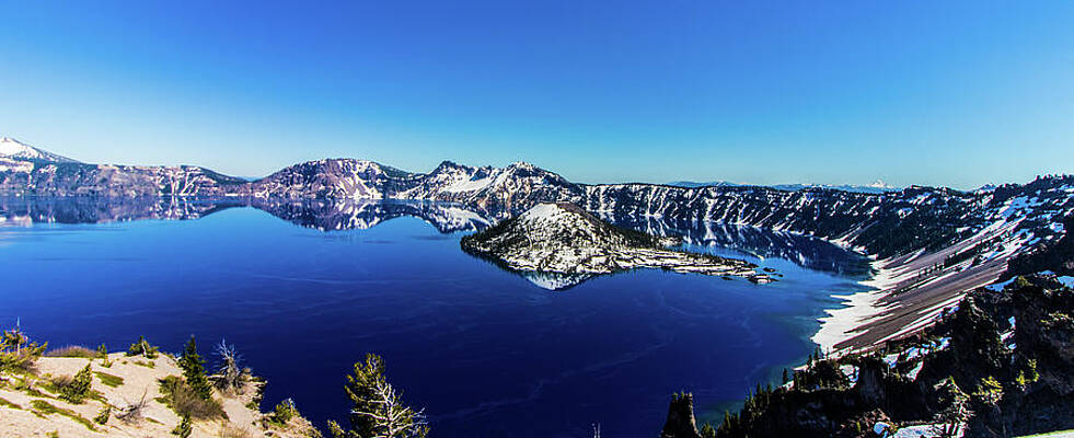 Water Photograph - Crater Lake #3 by Jonny D