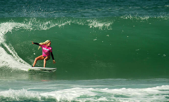 Athlete Wall Art featuring the photograph Laura Enever AUS #4 by Waterdancer