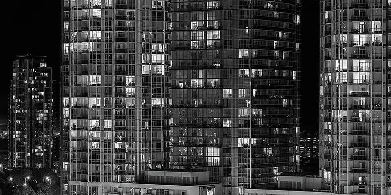 Abstract Wall Art featuring the photograph Abstract Architecture - Mississauga #5 by Shankar Adiseshan