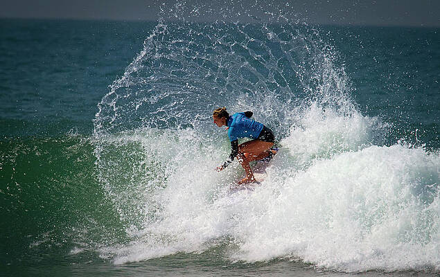 Wall Art featuring the photograph Lakey Peterson #4 by Waterdancer