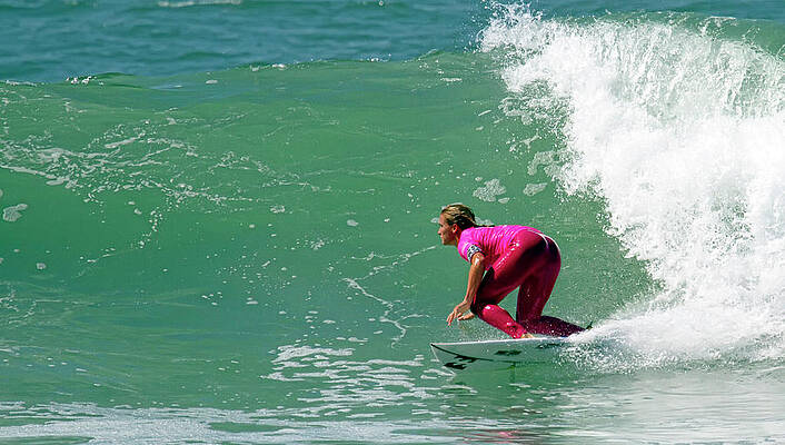 Wall Art featuring the photograph Courtney Conlogue #6 by Waterdancer