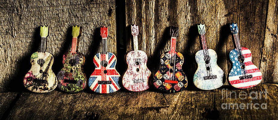 Music Wall Art featuring the photograph 7 Continents Of Sounds by Jorgo Photography