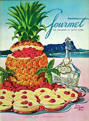 Pineapple and Berries Display Wall Art