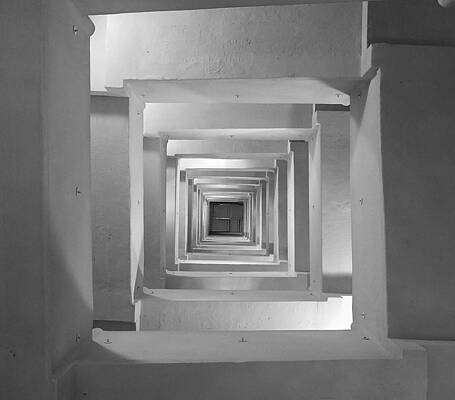 Historical Wall Art featuring the photograph A Long Walk Up by Richard Reeve