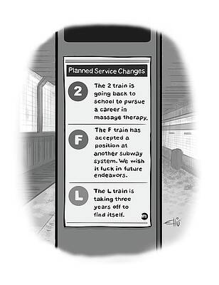 Subway Humor Sign Wall Art