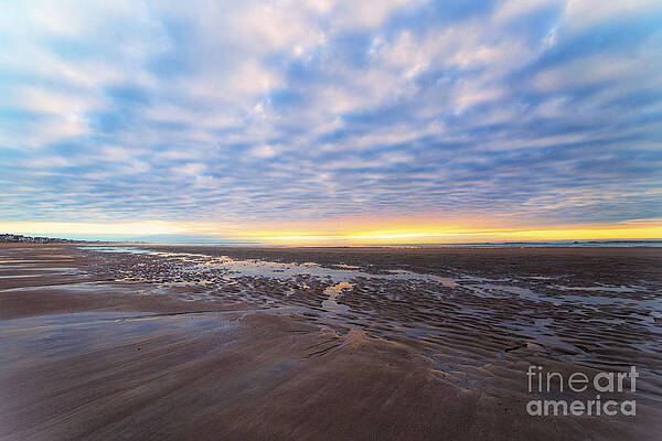 Wall Art featuring the photograph A Sunrise As Wide As The Sea by Mary Lou Chmura