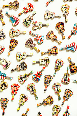 Music Wall Art featuring the photograph A Visual Play In Music by Jorgo Photography