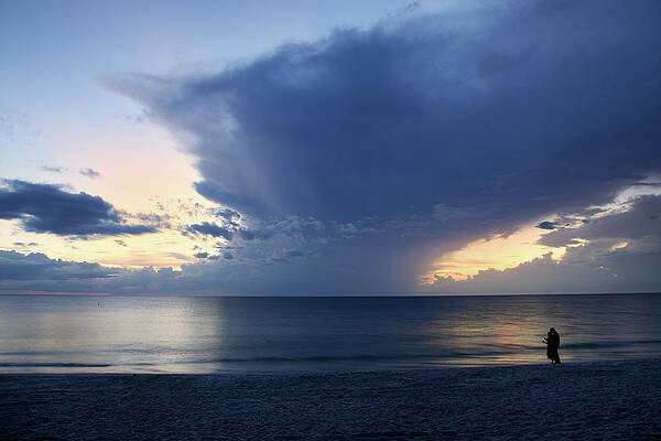 Florida Wall Art featuring the photograph After The Sunset by Alberto Audisio
