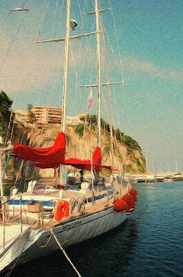 Wall Art featuring the painting All Ashore by Jeffrey Kolker