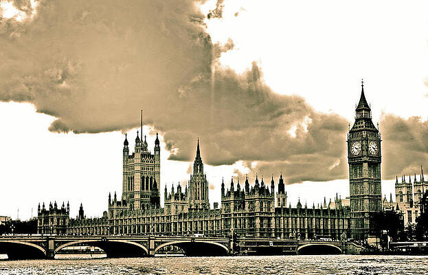 Architecture Photograph - Antique London by La Dolce Vita
