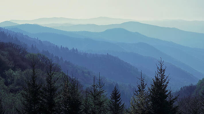 Country Wall Art featuring the photograph Appalachian Blue by Nicholas Blackwell