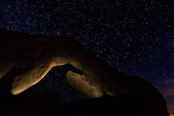 Sky Photograph - Arch Rock by Ed Clark