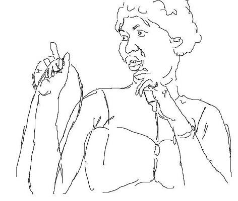 Music Wall Art featuring the photograph Aretha by Angela J Murray