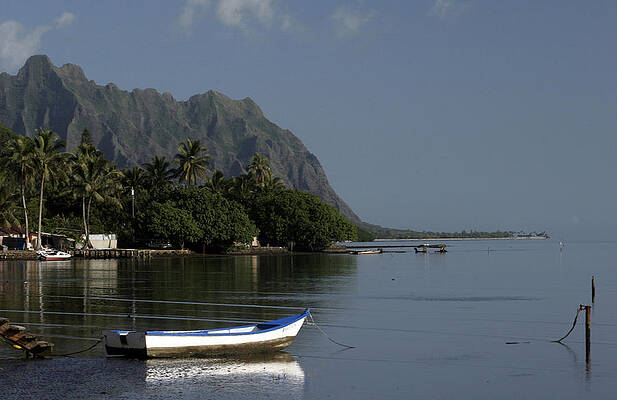 Wall Art featuring the photograph At Rest, Oahu by Kenneth Campbell