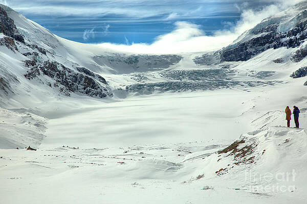 Wilderness Wall Art featuring the photograph Athbasca Glacier At The Columbia Icefield by Adam Jewell