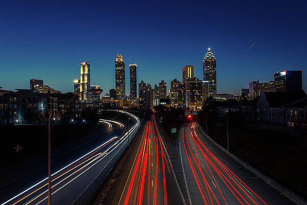 Building Photograph - Atlanta Skyline 1 by Kenny Thomas