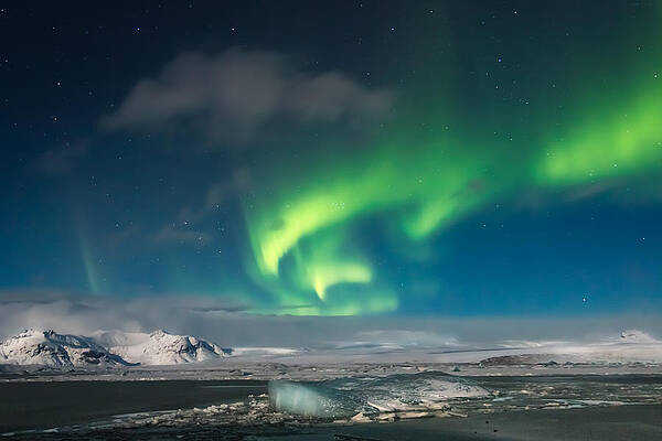 Photograph - Aurora Borealis by Sue Leonard