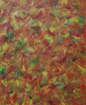 Landscape Painting - Autumn Leaves by Ellen Eschwege