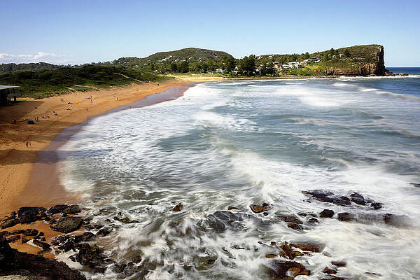 Beach Photograph - Avalon Beach by Nicholas Blackwell