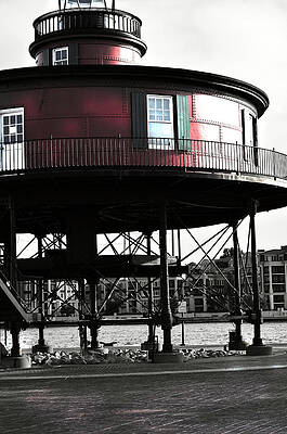 Architecture Photograph - Baltimore Lighthouse by La Dolce Vita