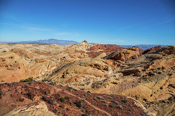 Sky Photograph - Barren Desert by Ed Clark