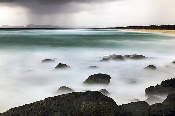 Beach Photograph - Beach Squall by Nicholas Blackwell