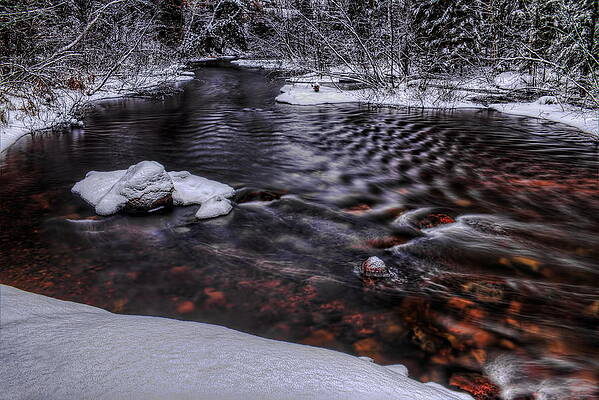 Wall Art featuring the photograph Bearskin Creek Rocky Bottom by Dale Kauzlaric