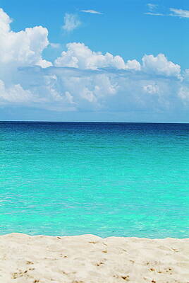 Beach Wall Art featuring the photograph Beautiful Transparent Water And White Sand Beach by Sami Sarkis Photography