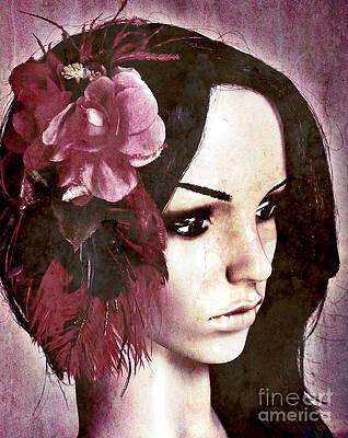 Flower Photograph - Belle In Red by Onedayoneimage Photography