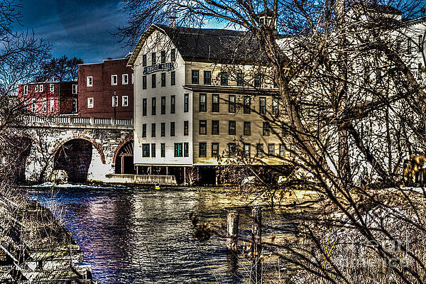 Finger Lake Photograph - Birkett Mills by William Norton