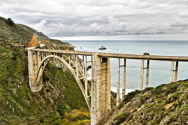 Photograph - Bixby Bridge by Matt Halvorson