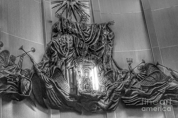 Pennsylvania Wall Art featuring the photograph Black Madonna Of Czestochowa, Doylestown by Christopher Lotito