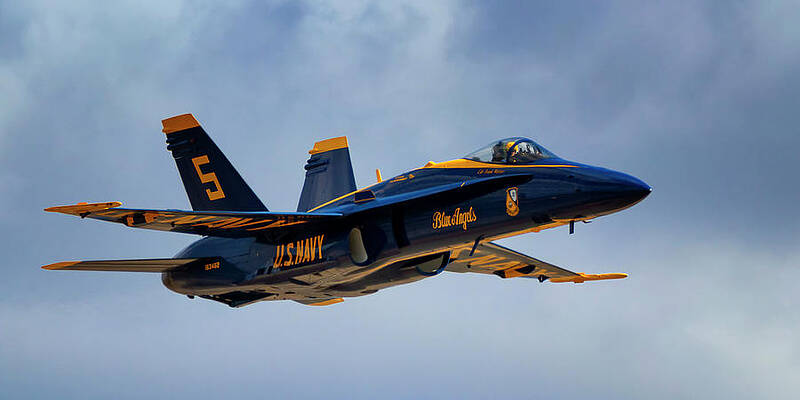 Photograph - Blue Angels No 5 Pass Over by American Landscapes