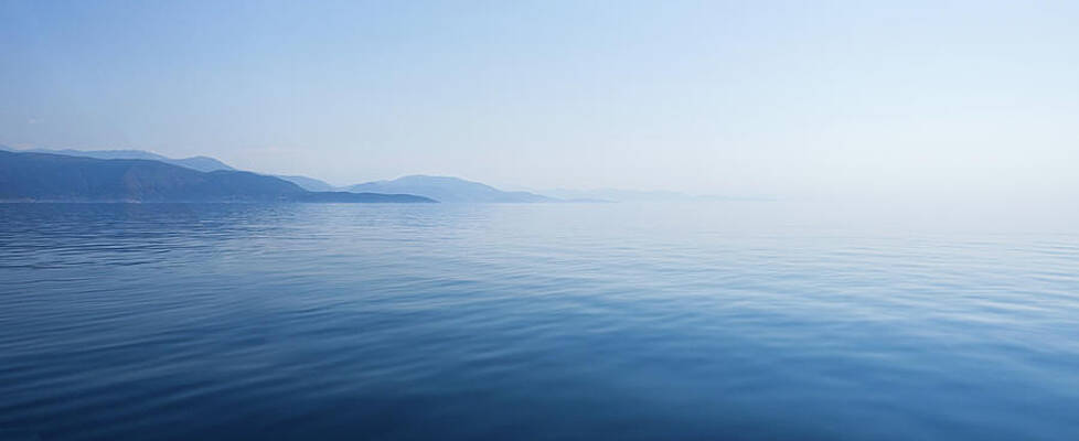 Blue calm by Al Poullis