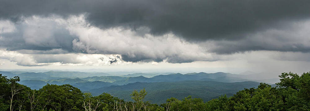 Blue Photograph - Blue Ridge Mountians by David Hart