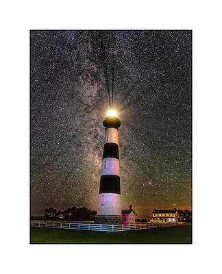 Photograph - Bodie Island Light by Marshall Hurley