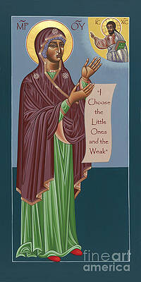 Bogolubskaya Icon Of The Mother Of God 151 Print