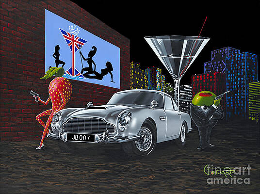 Strawberry Wall Art for Sale by Michael Godard