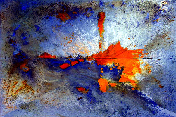 Abstract Wall Art featuring the digital art Boom by Rafael Salazar