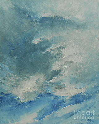 Sea Painting - Boundless by Jane See
