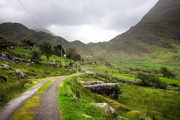 Ireland Wall Art featuring the photograph Bridia Valley Ireland by Mark Callanan