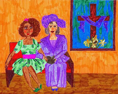 Woman Wall Art featuring the painting Brighter Are The Sunbeams by Stacey Torres