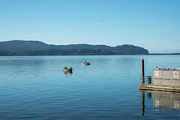 Oregon Wall Art featuring the photograph No Fishing by Tom Cochran