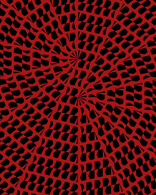 Geometric Wall Art featuring the digital art Can't Get Here From There by Vic Eberly