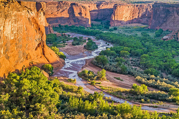 Wall Art featuring the photograph Tsegi Sunrise - Canyon De Chelly National Monument Photograph by Duane Miller
