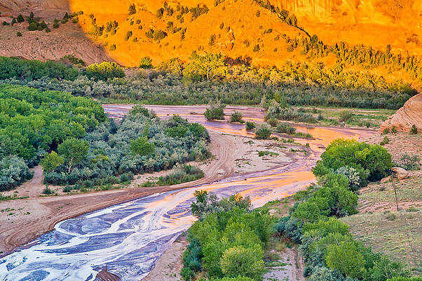 Wall Art featuring the photograph Tsegi Sunset - Canyon De Chelly National Monument Photograph by Duane Miller