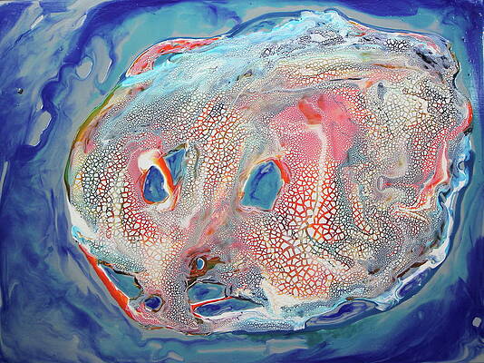 Textured Painting - Cartun by Madeleine Arnett