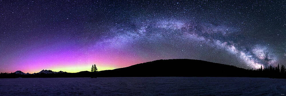 Stunning Milky Way Panorama Wall Art