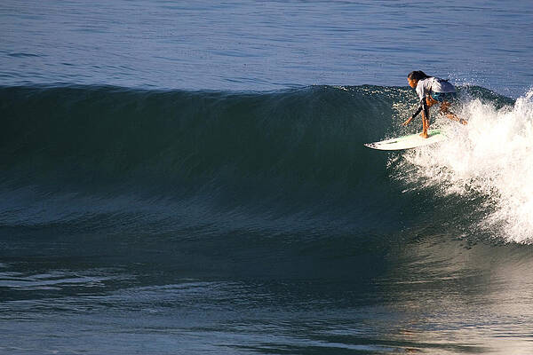 Athlete Wall Art featuring the photograph Champion Malia Manuel by Waterdancer