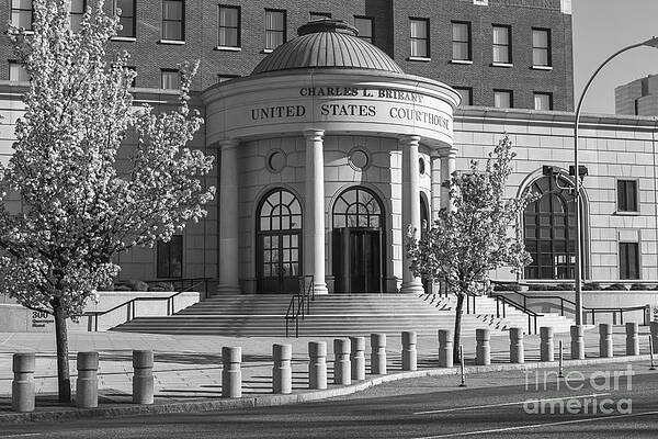 Wall Art featuring the photograph Charles L. Brieant United States Courthouse VIII by Clarence Holmes